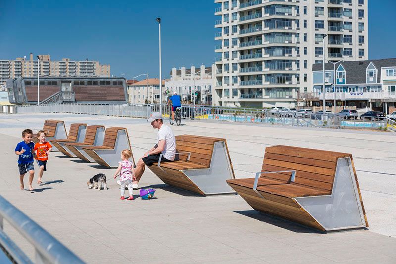 Rockaway boardwalk design by wxy architecture + urban design