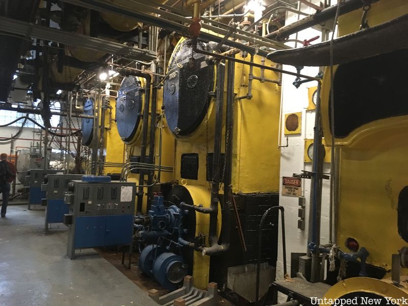 boilers in the department of education building