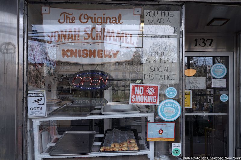 Knishery on the Lower East Side, a stop on Untapped's New York food tour