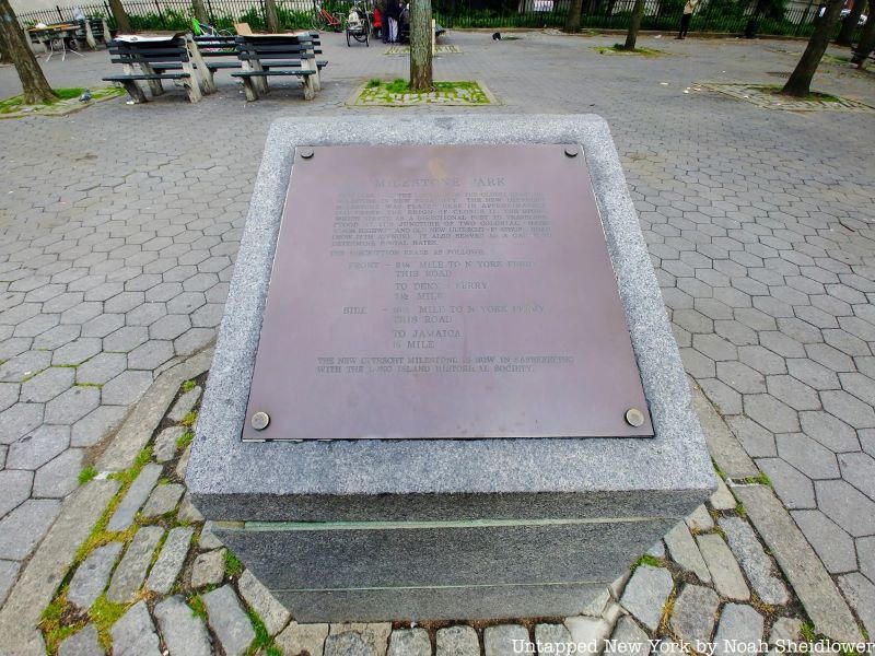 Milestone Park in Bensonhurst