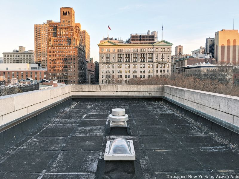 washington square park arch rooftop