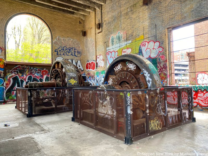 Two rotary convertors at Glenwood Power Plant