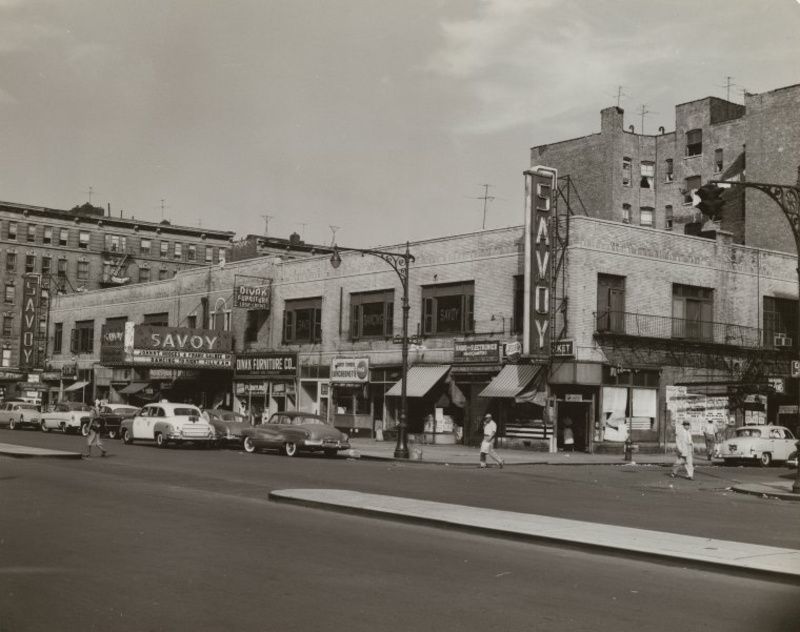 The Savoy Ballroom in the daytime. 