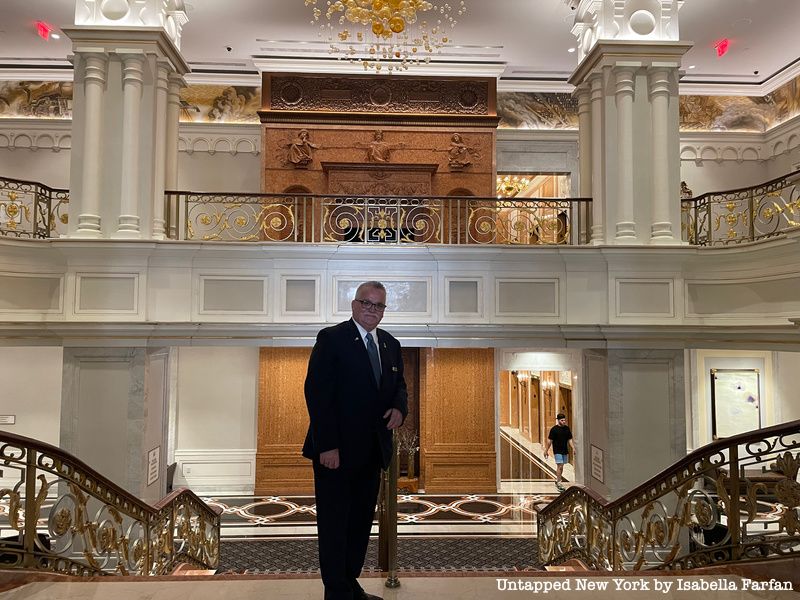 Maurice Legere at in the Lotte Palace Hotel Lobby