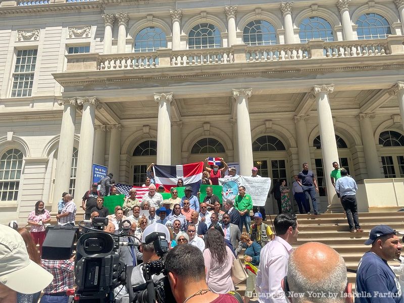 Press conference held at City Hall on July 13, 2022.