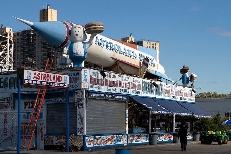 Photo of astroland rocket in Brooklyn, New York