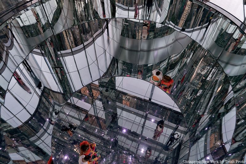 Kenzo Digital's immersive art installation, Air, at One Vanderbilt