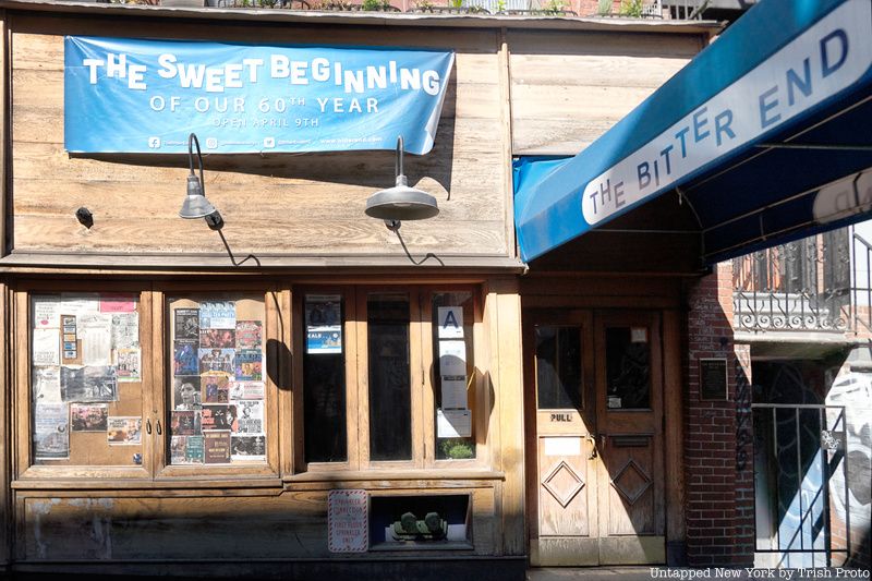 The Bitter End, an iconic rock n' roll site