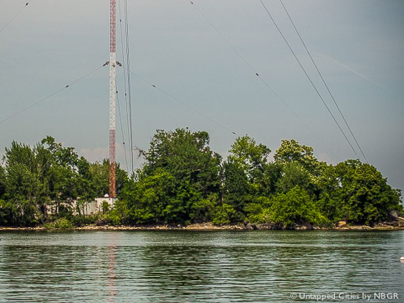 High Island is an abandoned island part of a collection of 20 islands that make up "Devil's Stepping Stones." 