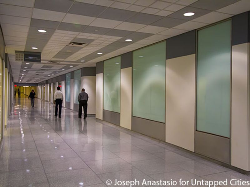 Hidden concourse at 1271 6th Avenue