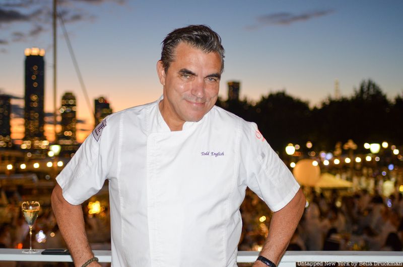 Chef Todd English at Dîner en Blanc