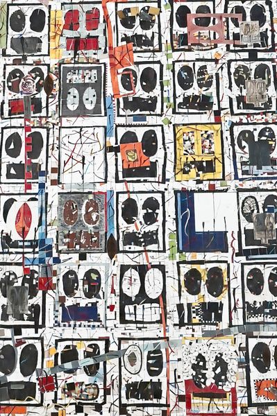 Rashid Johnson, The Travelers' Broken Crowd