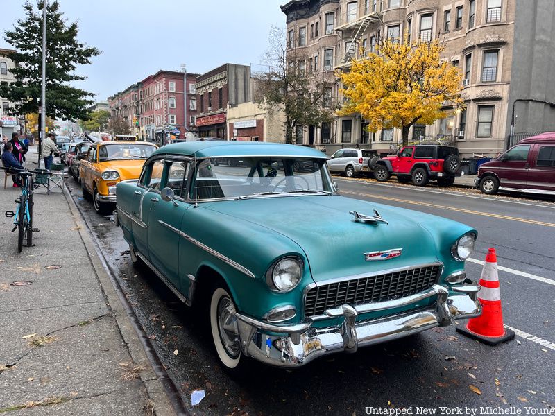 Vintage chevy car