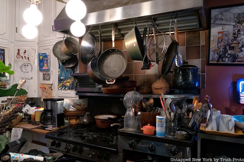 Kitchen at the Japanese house