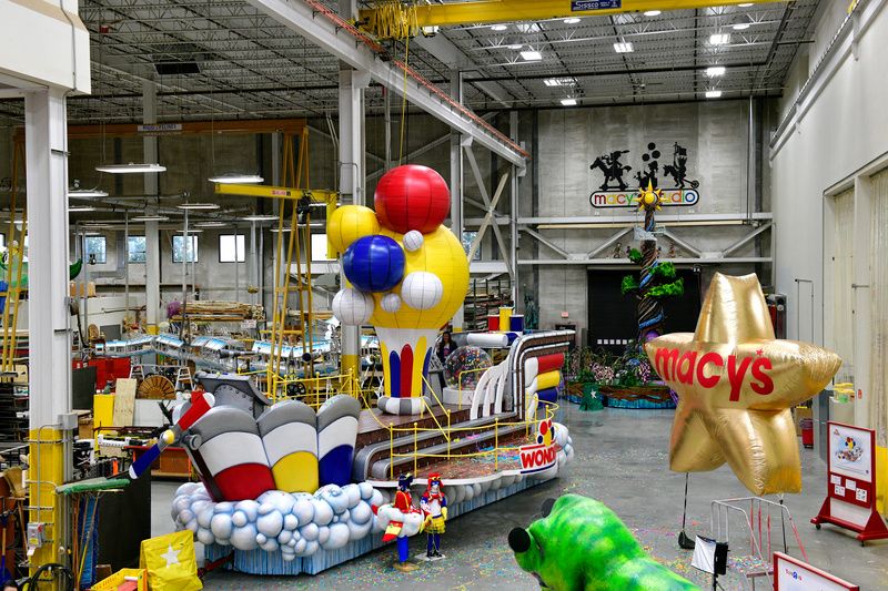 Inside the Macy's Thanksgiving Day Parade Studio