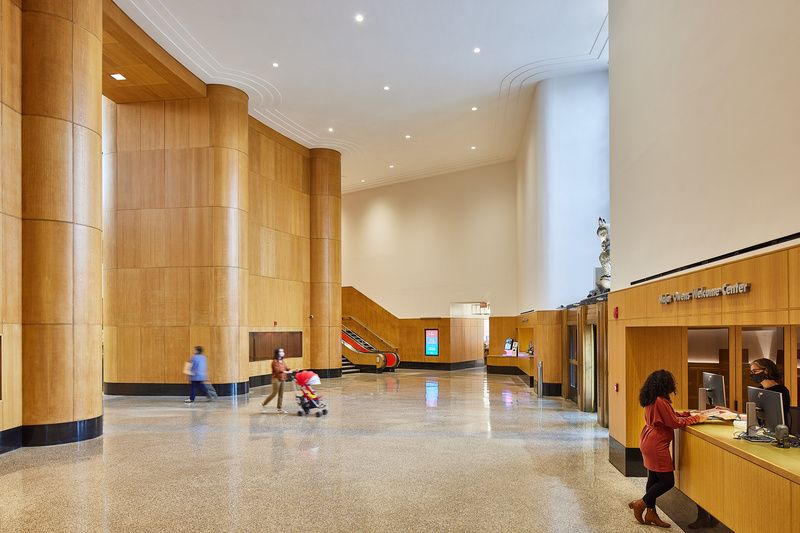 Major Owens Welcome Center inside Central Library of Brooklyn Public brary