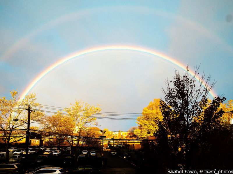 Rainbow over New Jersey