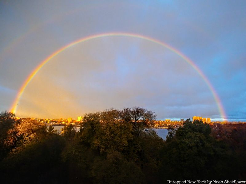 Rainbow over NYC