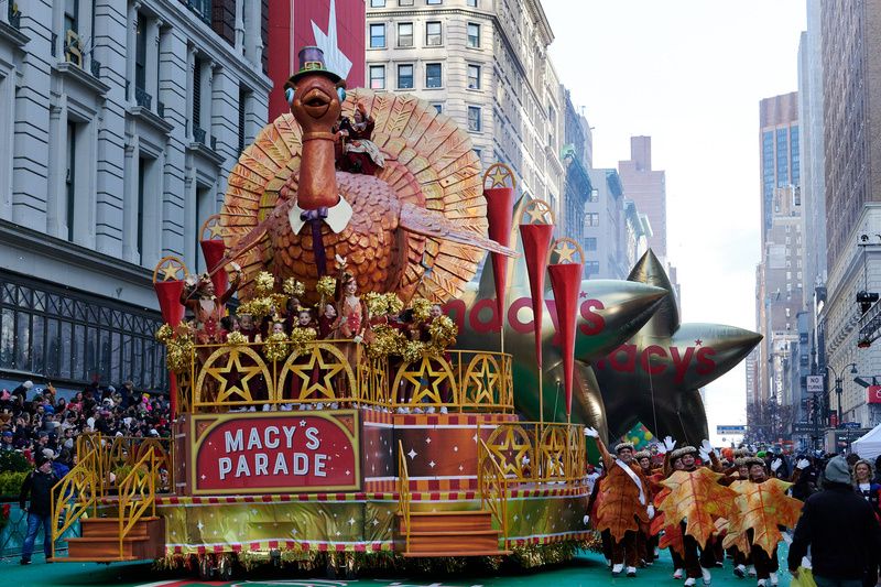 Tom Turkey at the Macy's Thanksgiving Day Parade