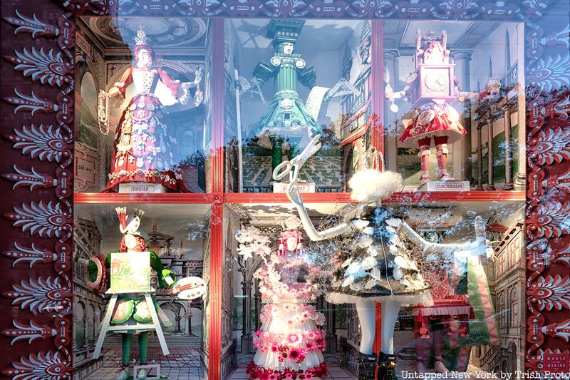 Bergdorf Goodman holiday windows