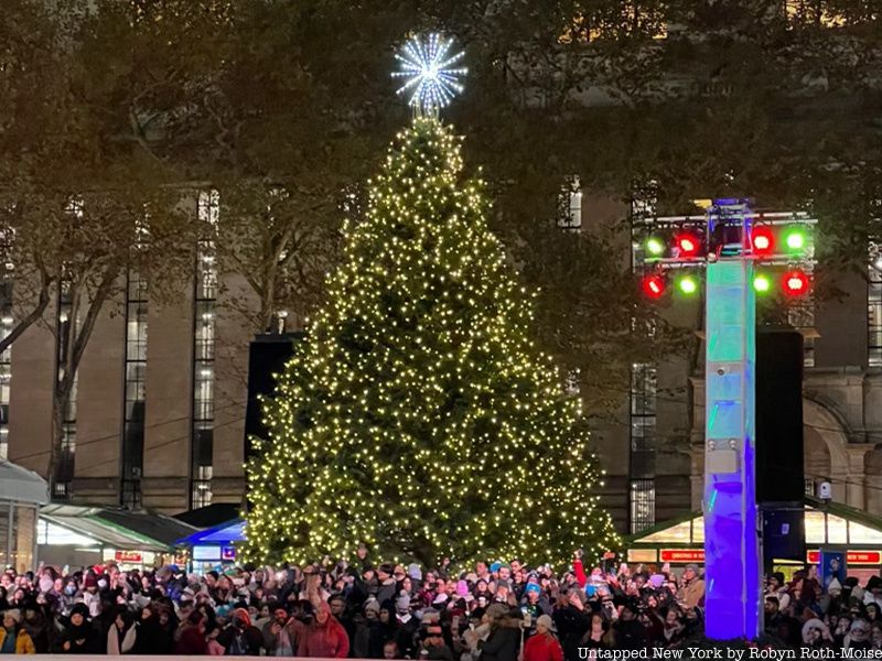 Bryant Park Christmas Tree