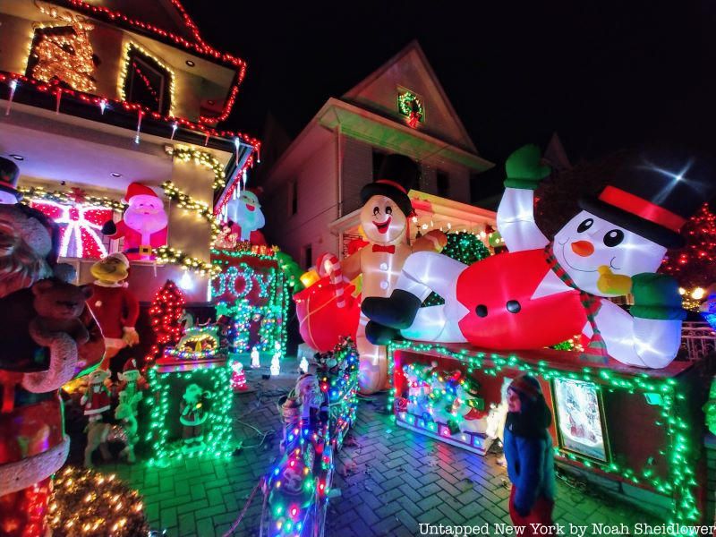 Dyker Heights Christmas lights light up for the holidays in NYC