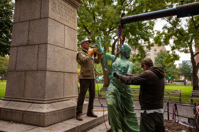 Heintz Monument reinstallation