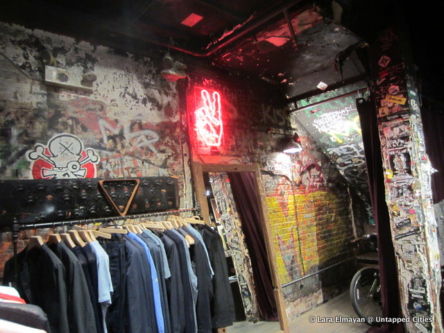 John Varvatos store inside former CBGB