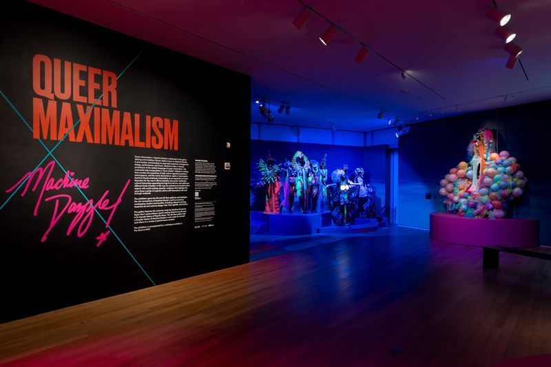 Queer Maximalism exhibit by Machine Dazzle at the Museum of Art and Design