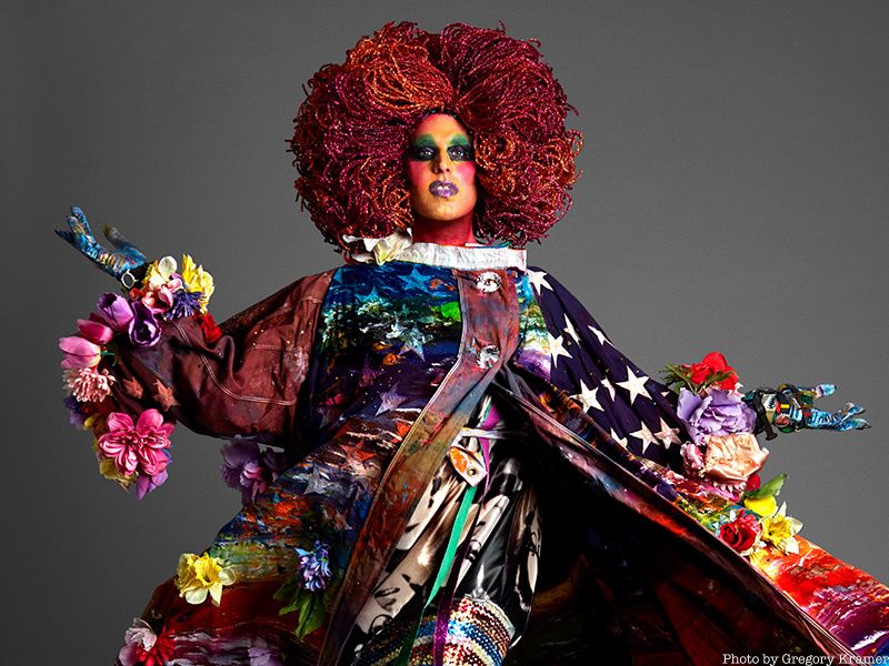 Queer Maximalism exhibit by Machine Dazzle at the Museum of Art and Design