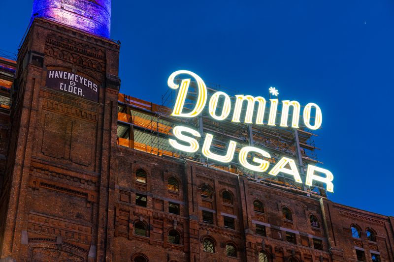 Domino Sugar sign