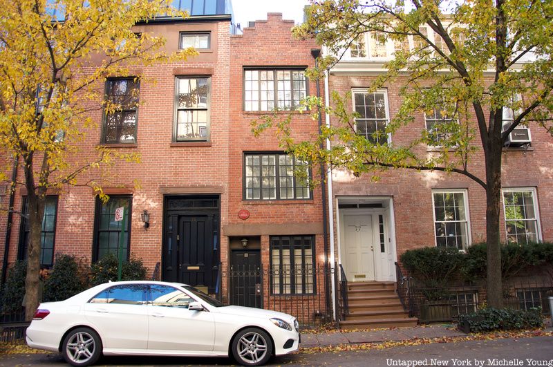 Edna St. Vincent Millay House, the narrowest in NYC