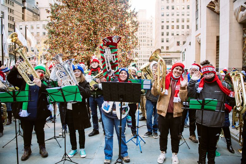 Rockefeller Center Tuba Christmas