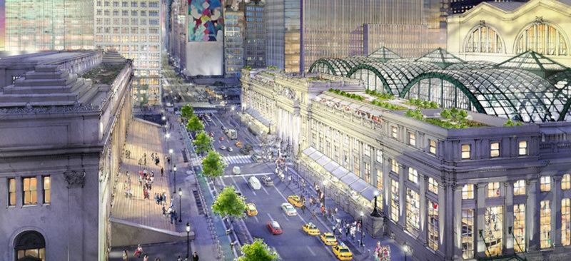 Alternative Penn Station rendering