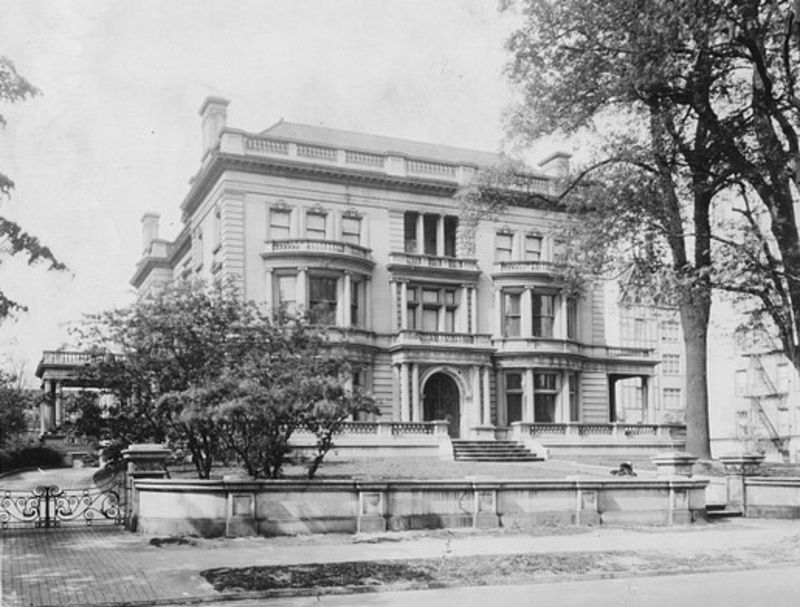 The lost Seamans Mansion in Brooklyn