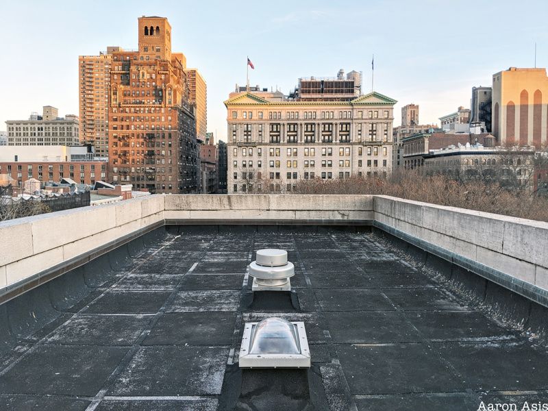 Roof of the Washington Square Arch