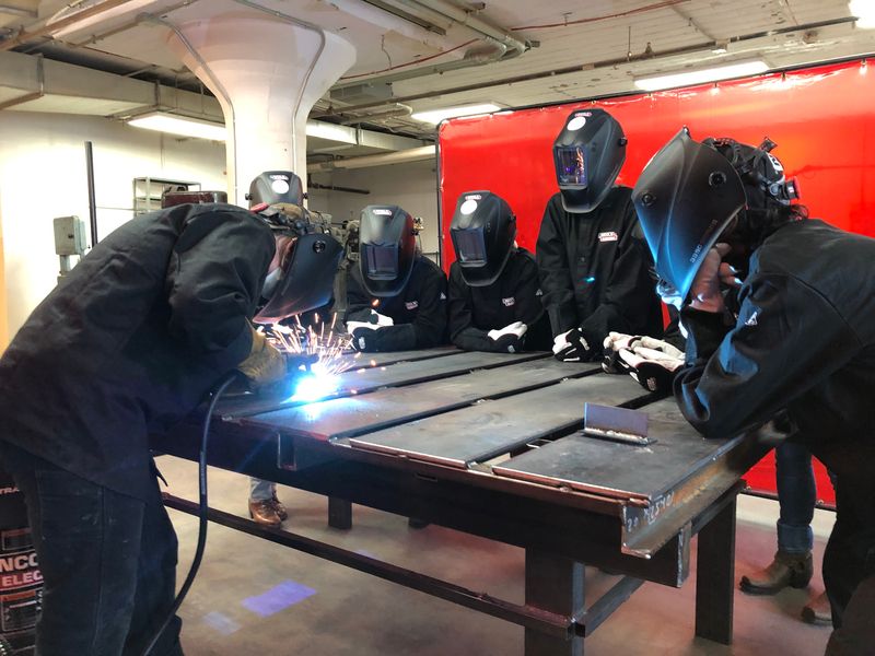 Women Who Weld workshop