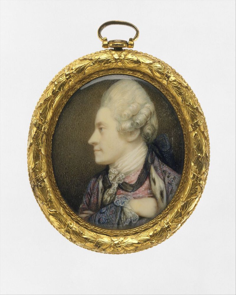 A miniature portrait at the Metropolitan Museum of Art