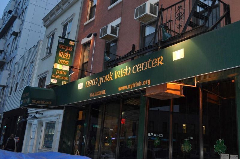 New York Irish Center, host of St. Patrick's Day festival in NYC