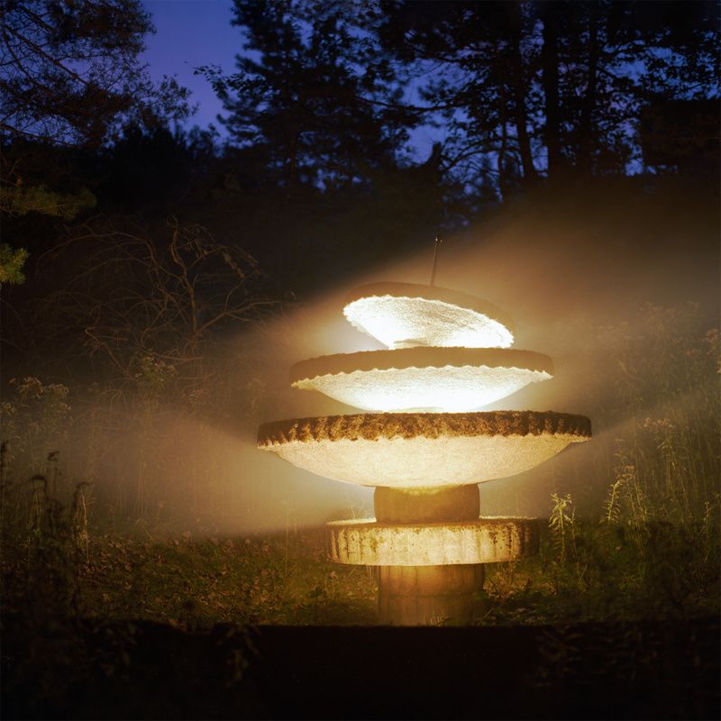 Borscht Belt resort fountain