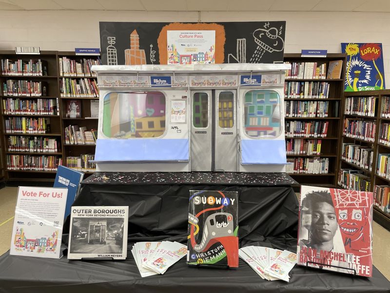 Library Book display