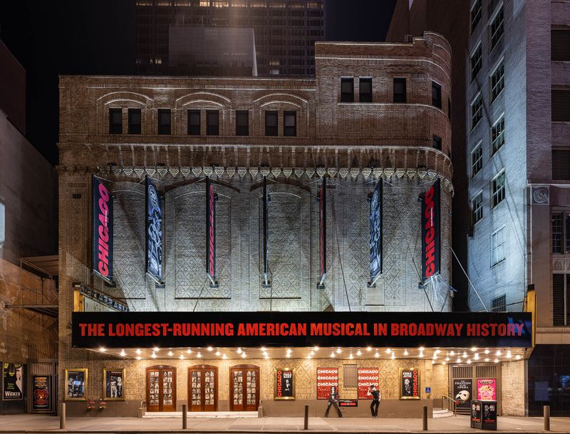 Broadway Theater at night