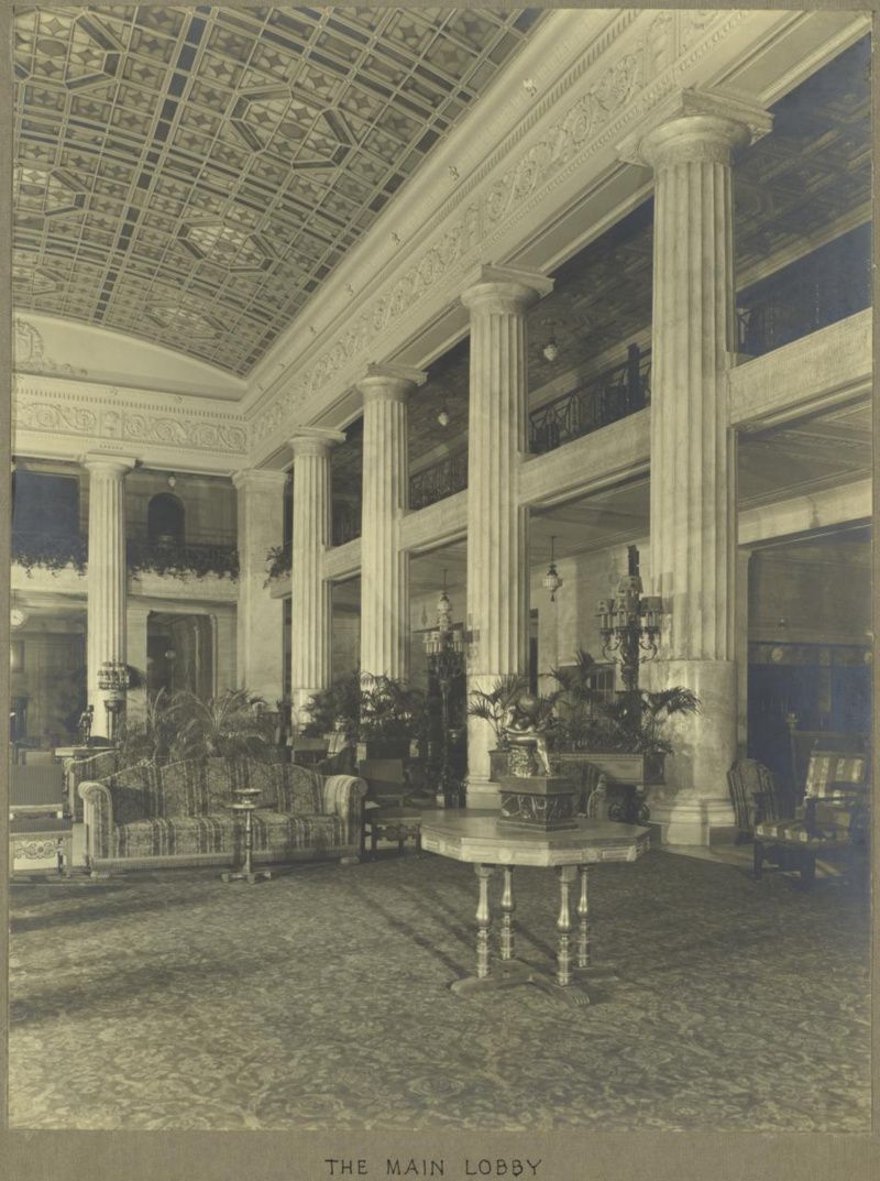 Lobby at Hotel Pennsylvania