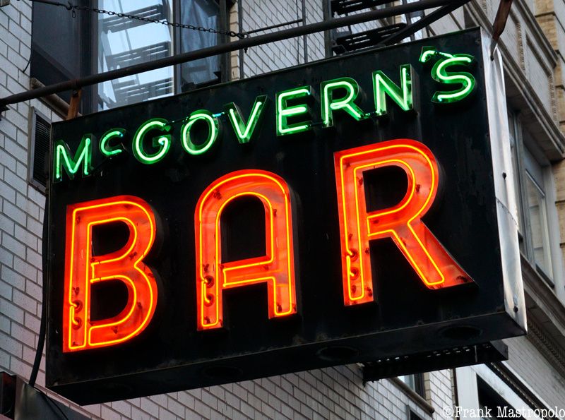 McGovern's Bar ghost sign downtown