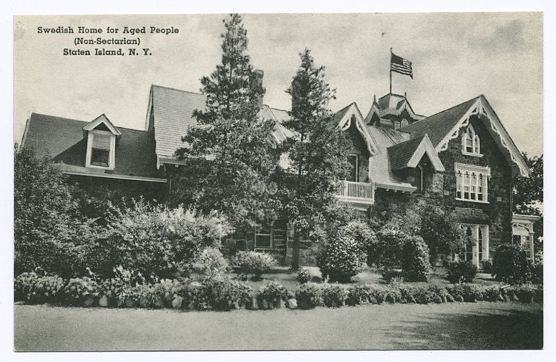 Lost Vanderbilt Mansion  on Staten Island that was the Swedish Home for the Aged