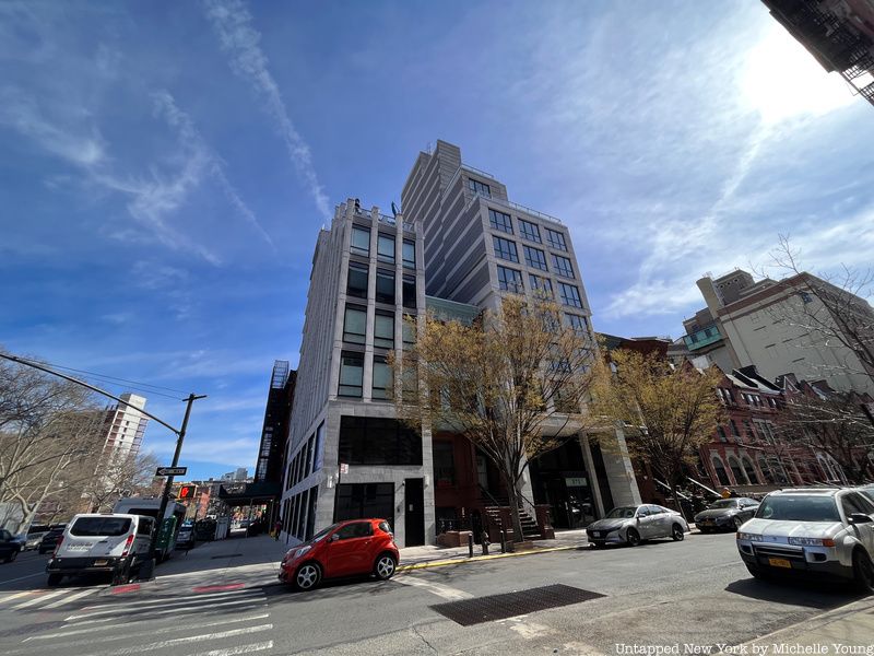 Holdout building in Morningside Heights