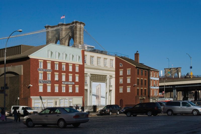 South Street Seaport Richard Haas Mural