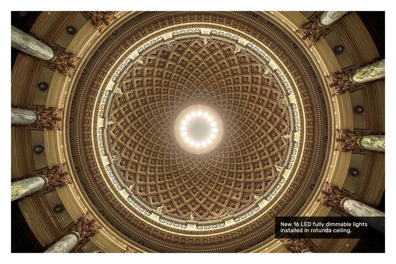 Dome at the Gould Memorial Library