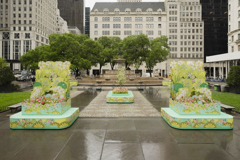 Fifth Ave Blooms public art