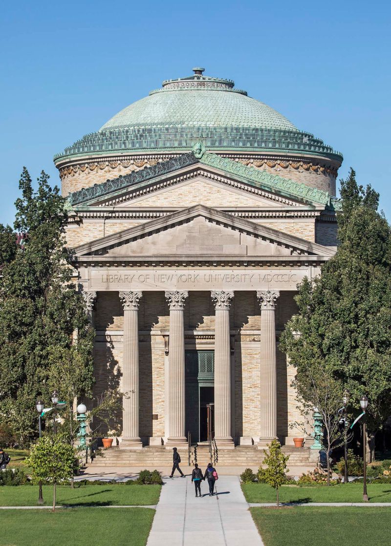 Gould Memorial Library Exterior